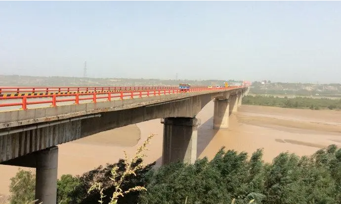 Fenglingdu Yellow River Highway Bridge Fenglingdu Yellow River Highway Bridge