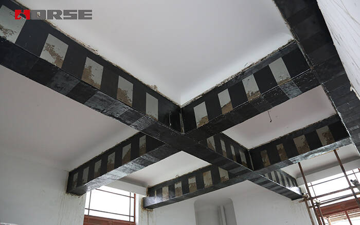 beam with carbon fiber beam with carbon fiber