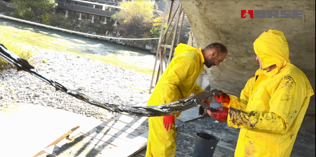 Reinforced Exposed Concrete Bridge With Carbon Fiber Strip Reinforced Exposed Concrete Bridge With Carbon Fiber Strip