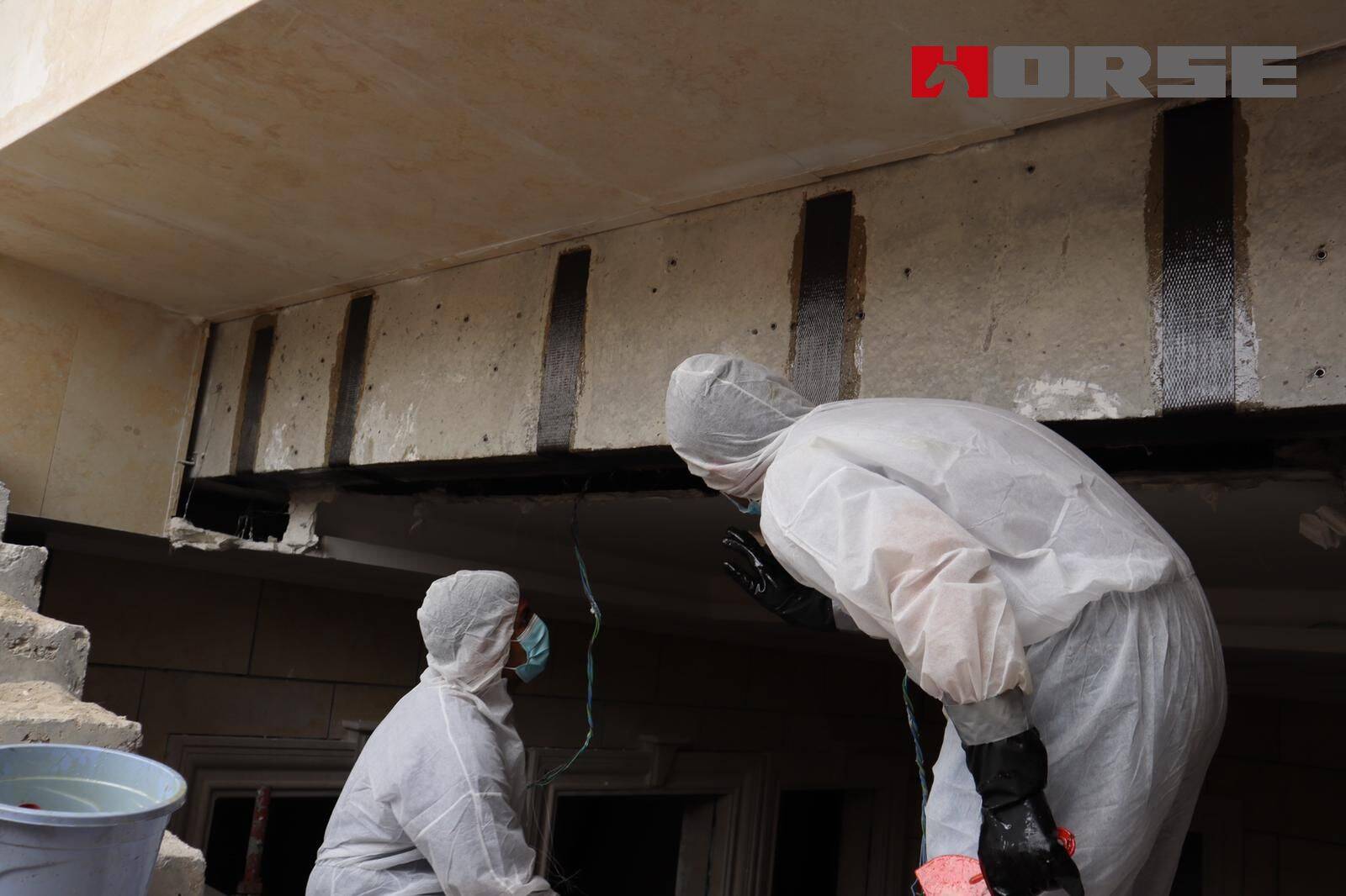 Strengthen and Reinforcement of Beams with HM-60 Carbon Fiber Strengthen and Reinforcement of Beams with HM-60 Carbon Fiber