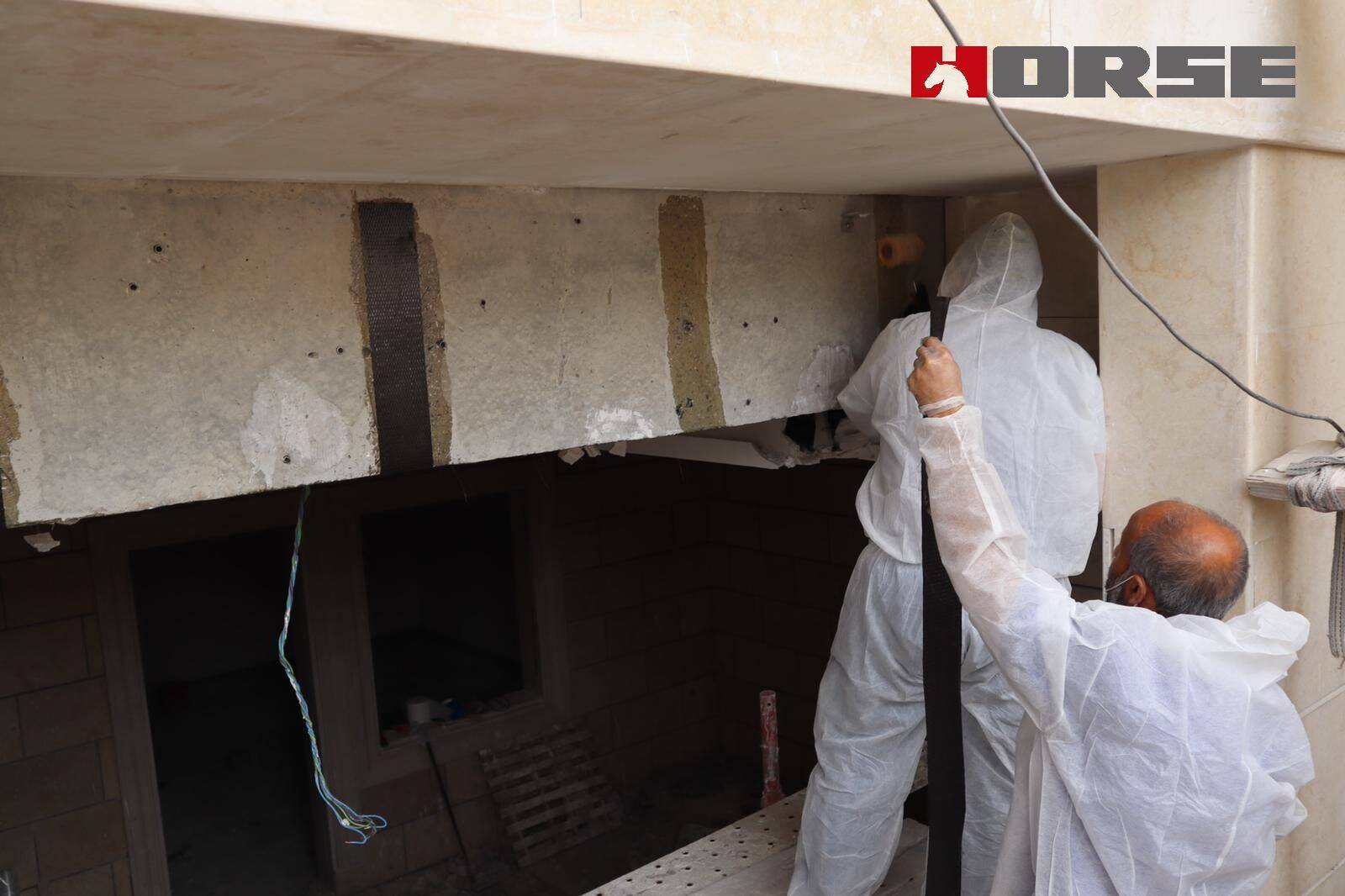 Strengthen and Reinforcement of Beams with HM-60 Carbon Fiber Strengthen and Reinforcement of Beams with HM-60 Carbon Fiber