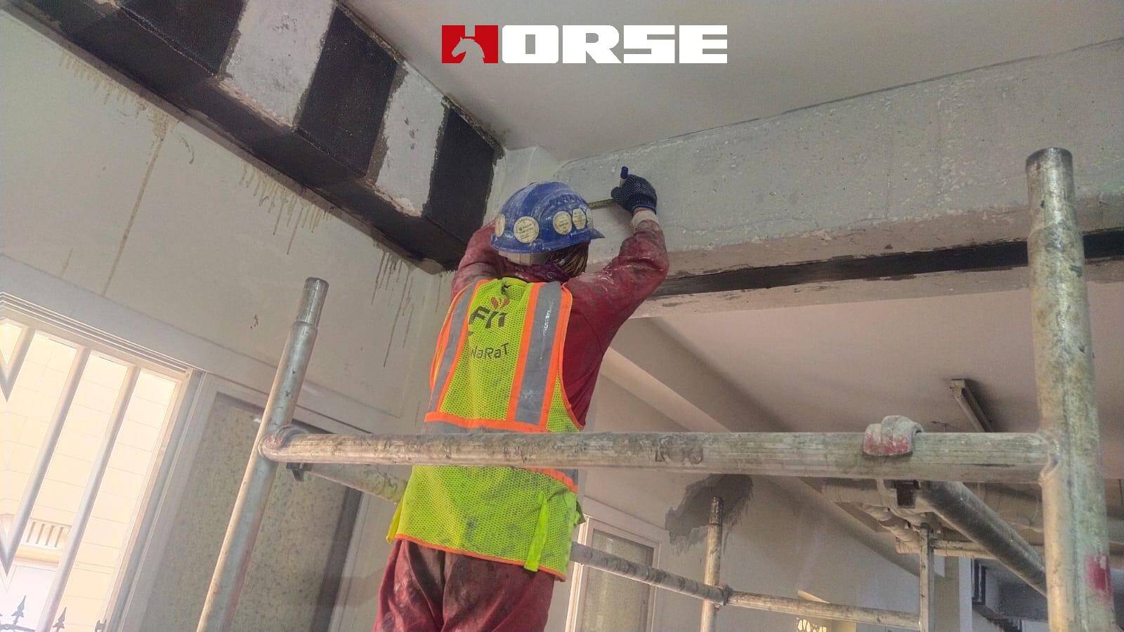 Parking Lot Reinforcement By CFRP