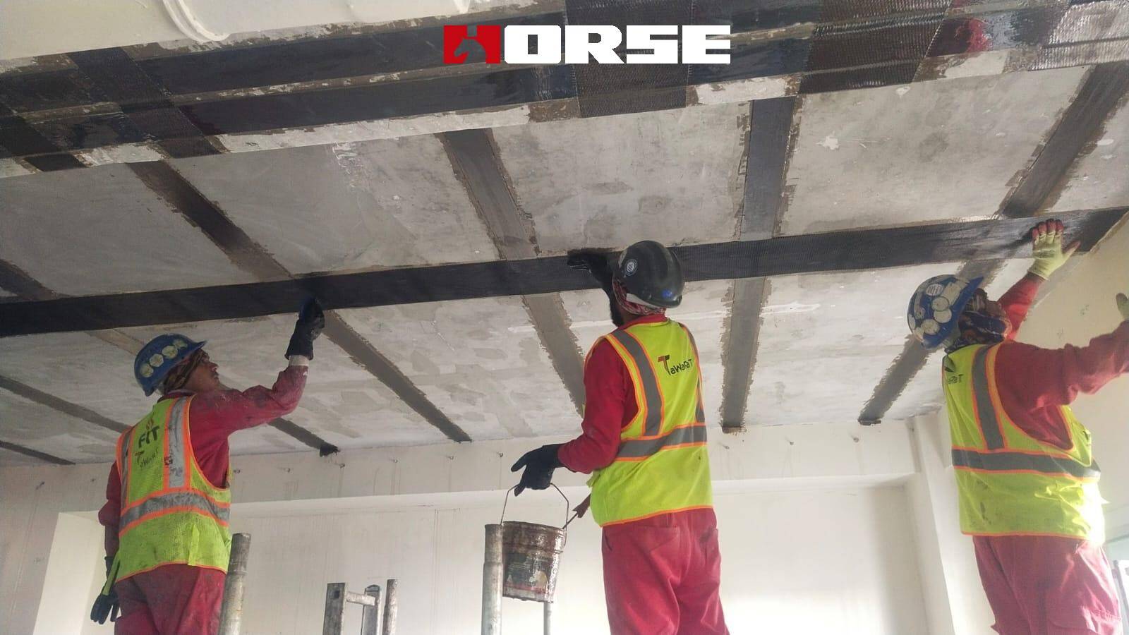 Parking Lot Reinforcement By CFRP