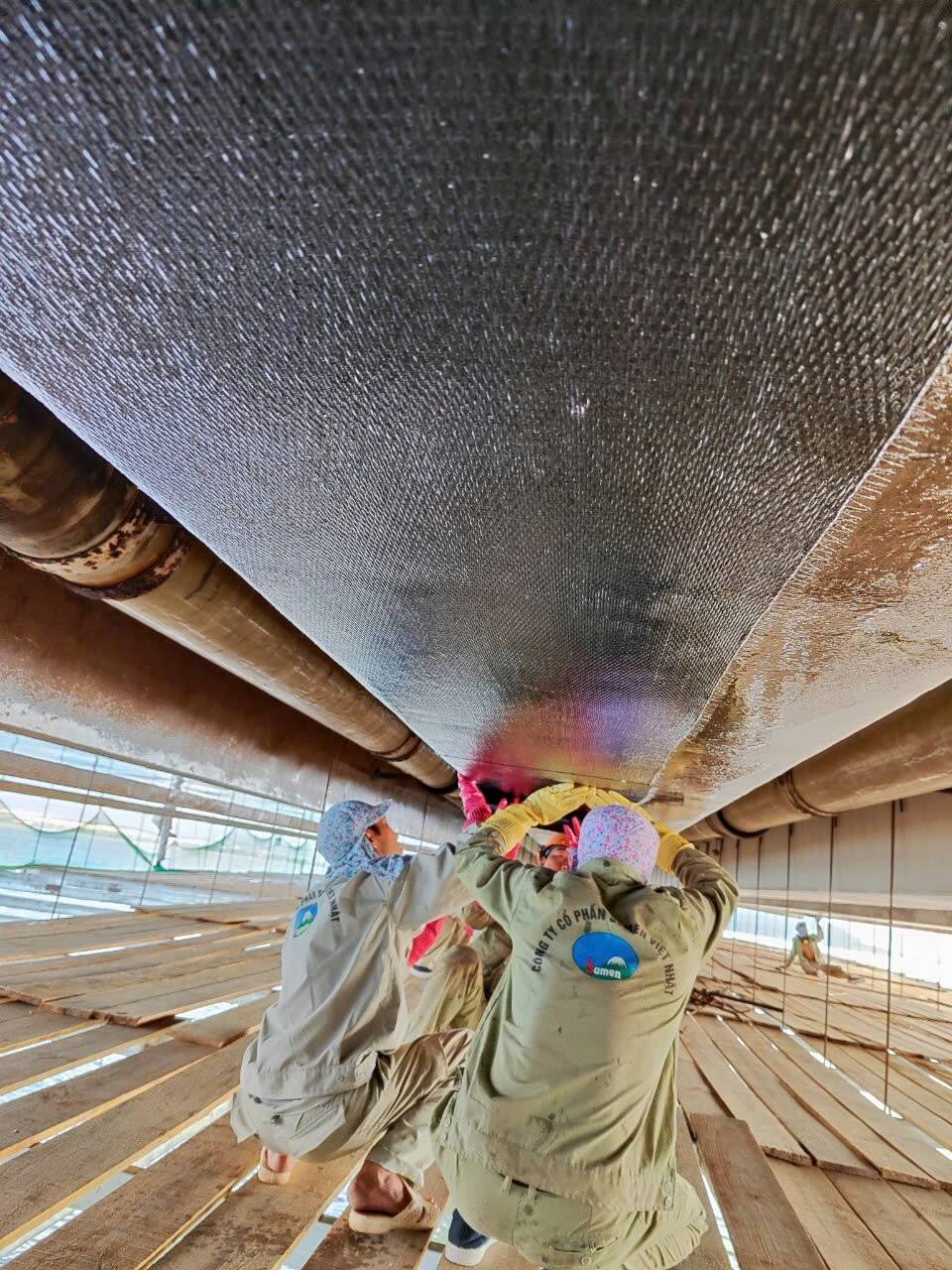 Repair Damaged Bridge Girder and Piers with Carbon Fiber Reinforced Polymer(CFRP)