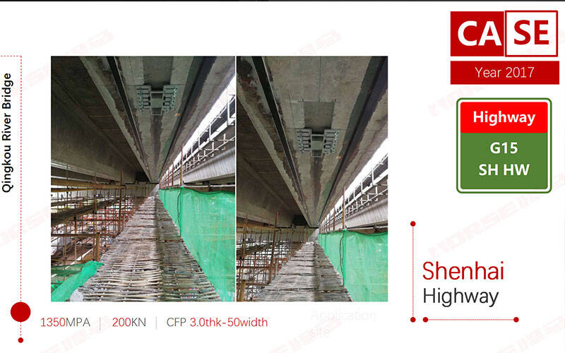 Pre-stress CFRP System to Strengthen Bridge