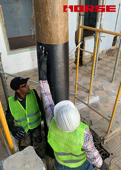 How To Quickly Calculate The Amount Of Carbon Fiber Wrapped Column?