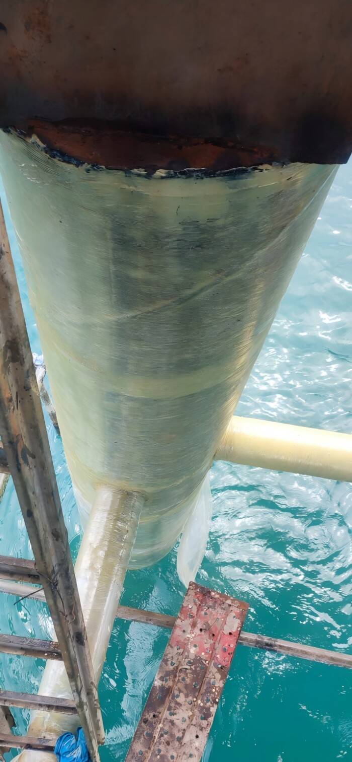 FRP Composite Strengthening Port Terminal in Indonesia FRP Composite Strengthening Port Terminal in Indonesia